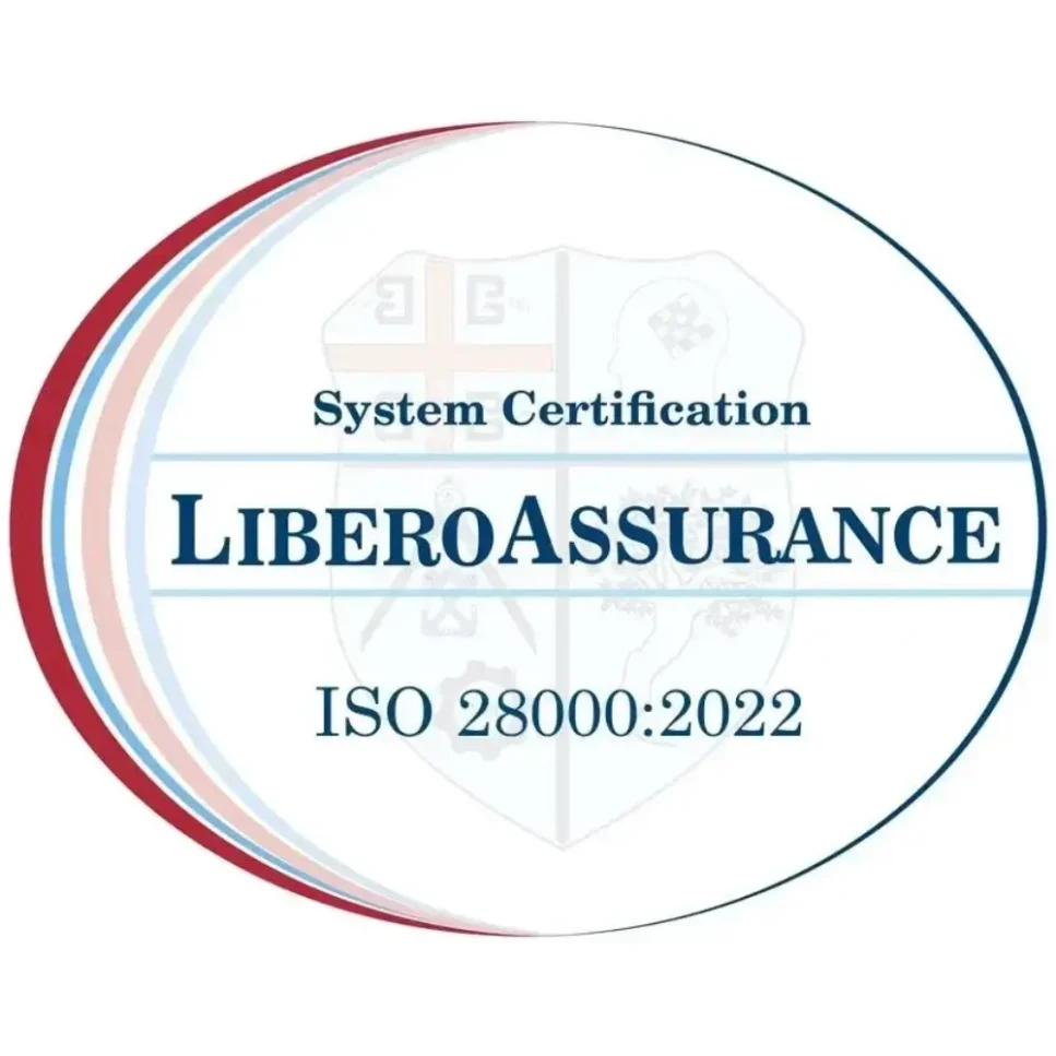 The Libero Assurance-ISO-28000-2022 certification