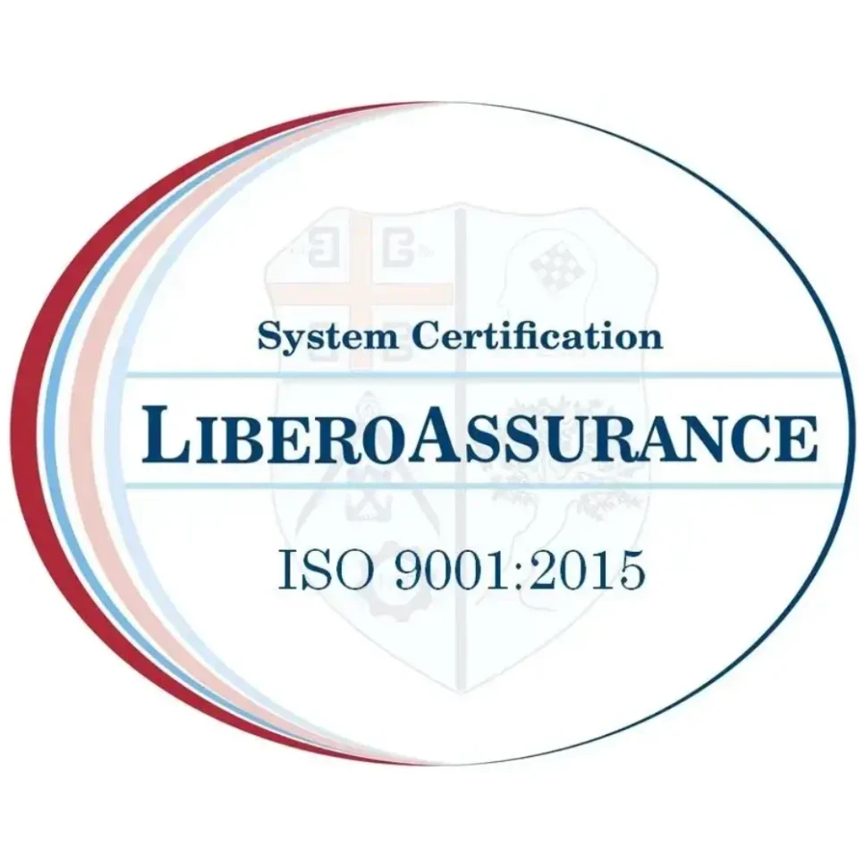 The Libero Assurance-ISO-9001-2015 certification